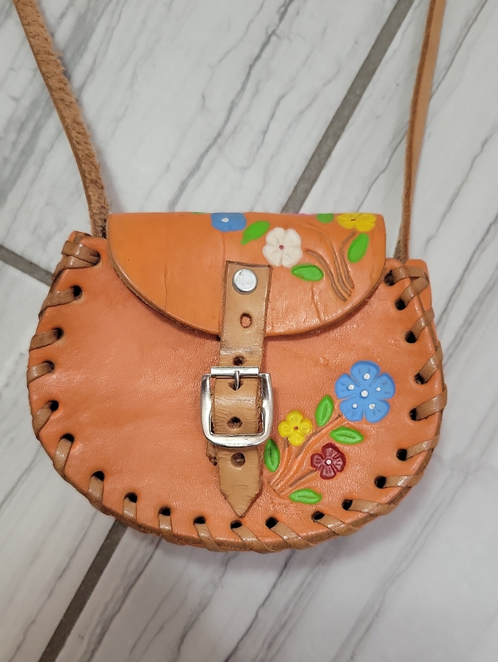 Kids Leather Mini Purse Handcrafted